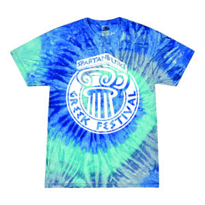 Front Print Tie Dye Tee