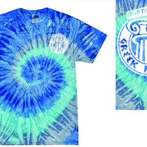 Back Print Tie Dye Tee