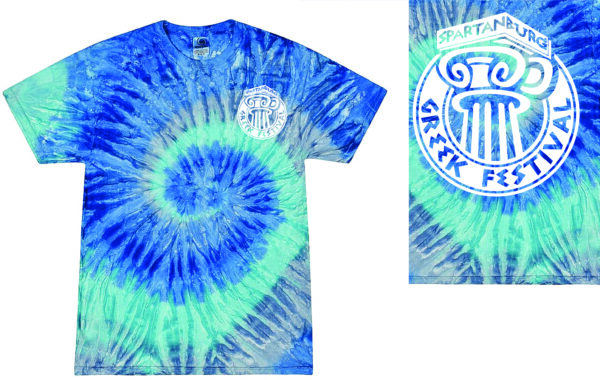 Back Print Tie Dye Tee
